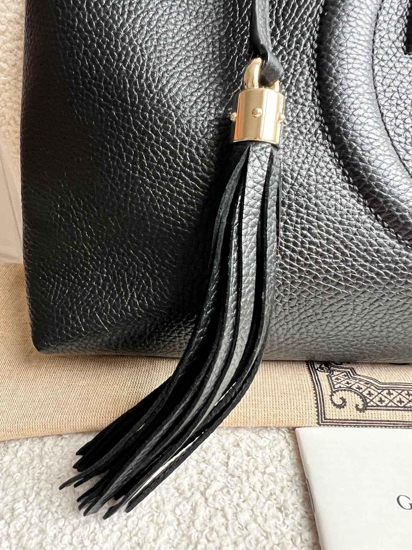 Gucci Black Soho Chain Tote (RRP £1350)