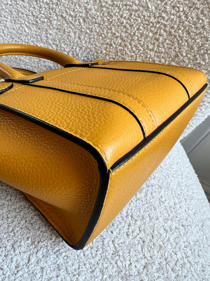 Mulberry Deep Amber Micro Zipped Bayswater (RRP £795)