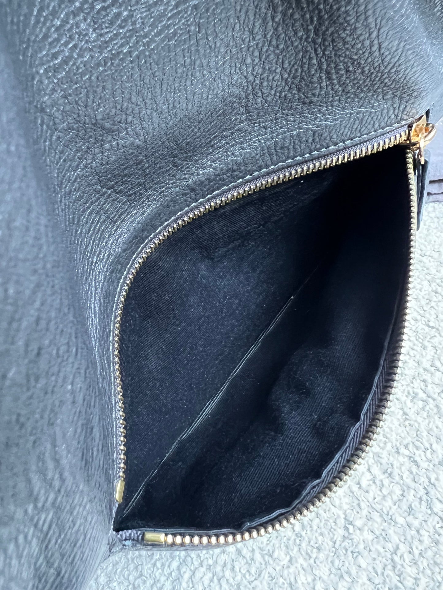 Mulberry Dark Grey Daria Clutch (RRP £550)