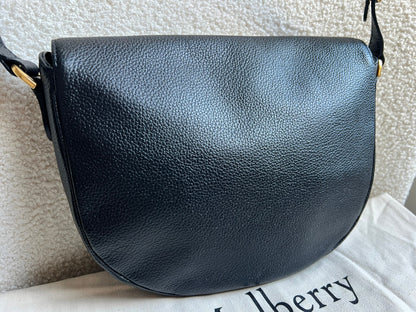 Mulberry Black Tessie Satchel (RRP £650)