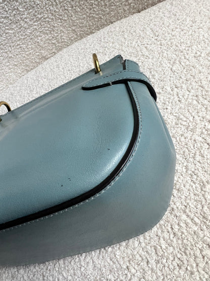 Mulberry Small Dark Frozen Amberley Satchel (RRP £795)