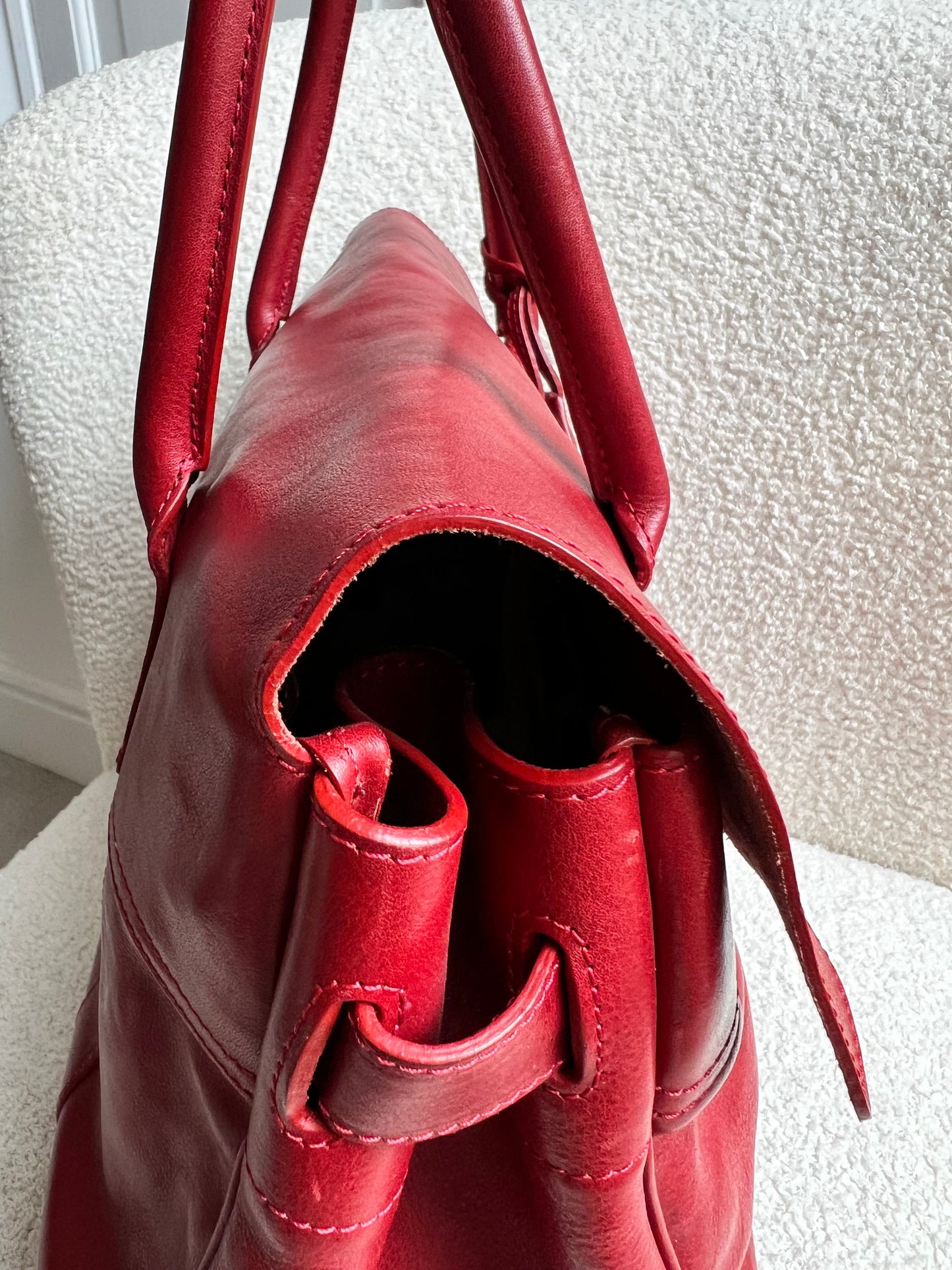 Mulberry Red Bayswater (RRP £1095)