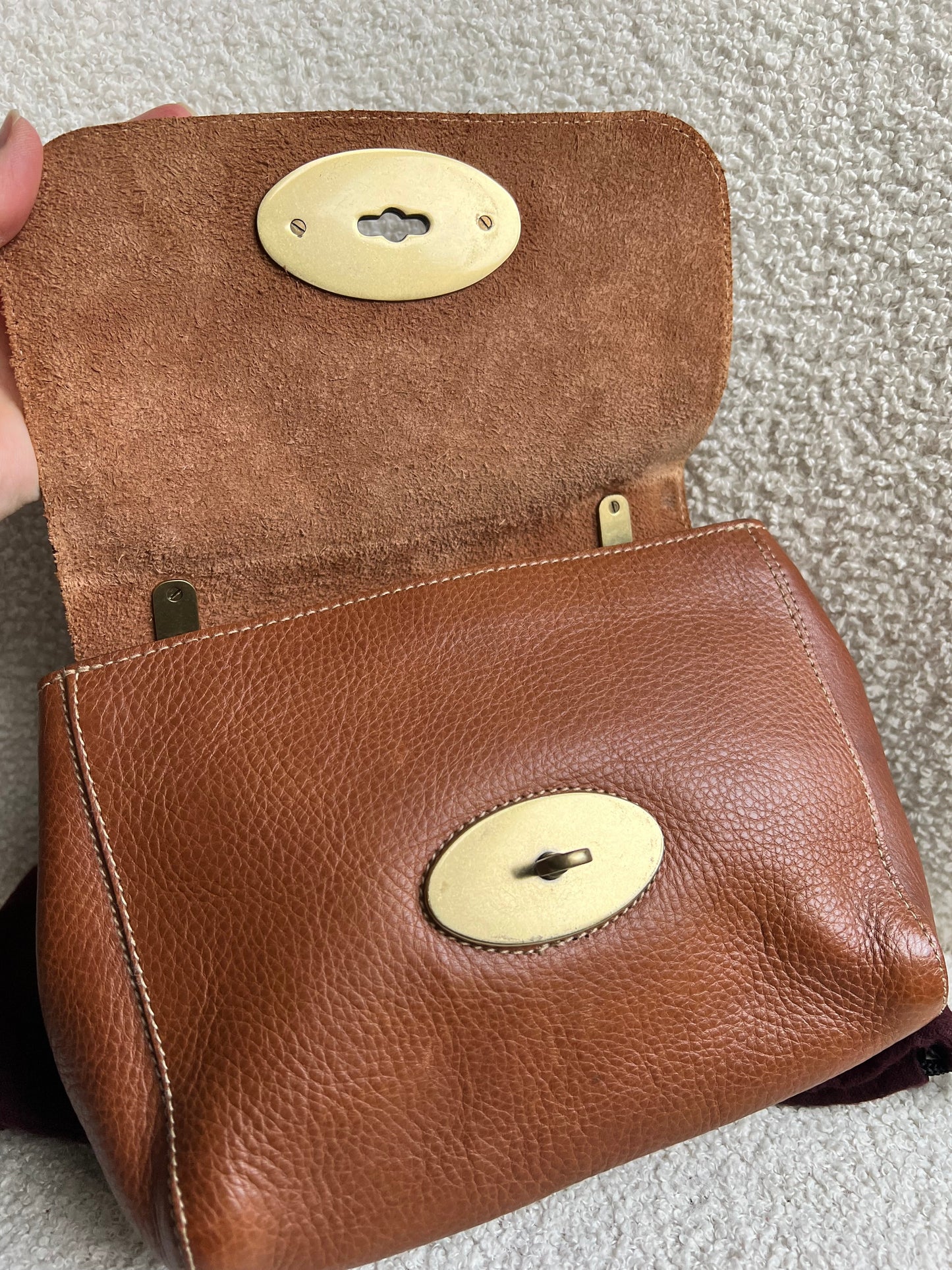 Mulberry Oak Regular Lily with Gold Hardware (RRP £895)