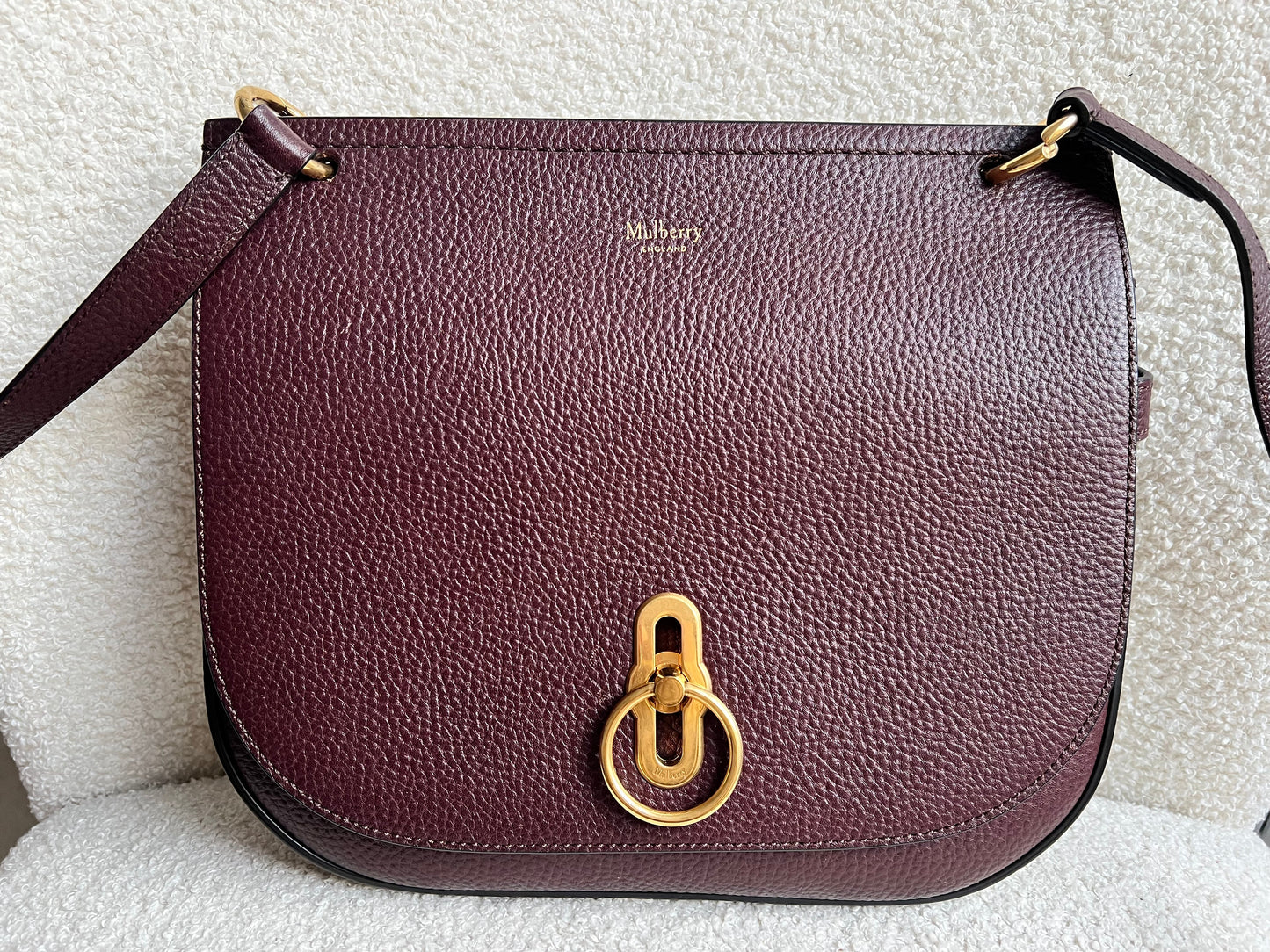 Mulberry Oxblood Amberley Satchel (RRP £1,195)