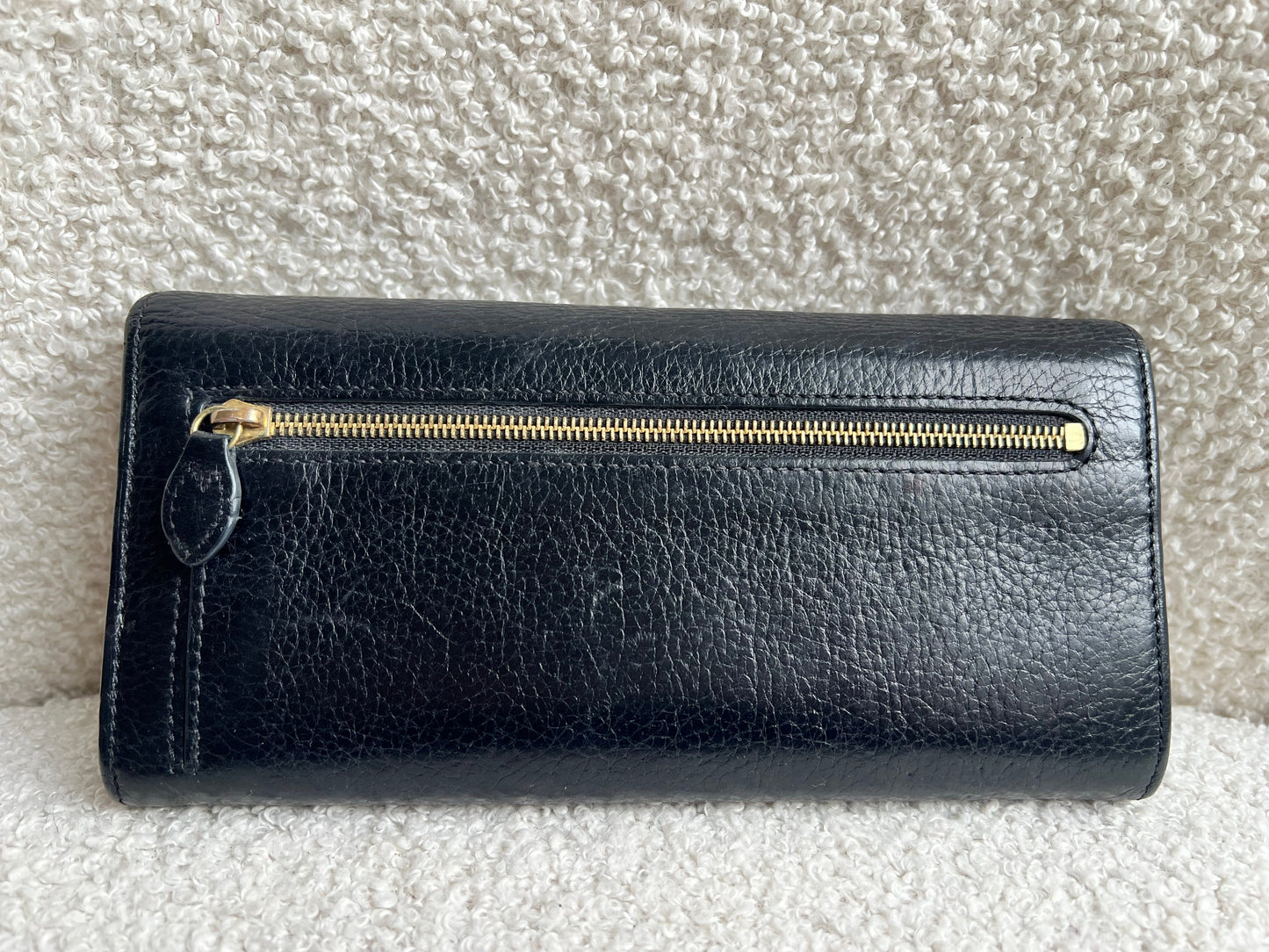 Mulberry Black Continental Wallet (RRP £345)