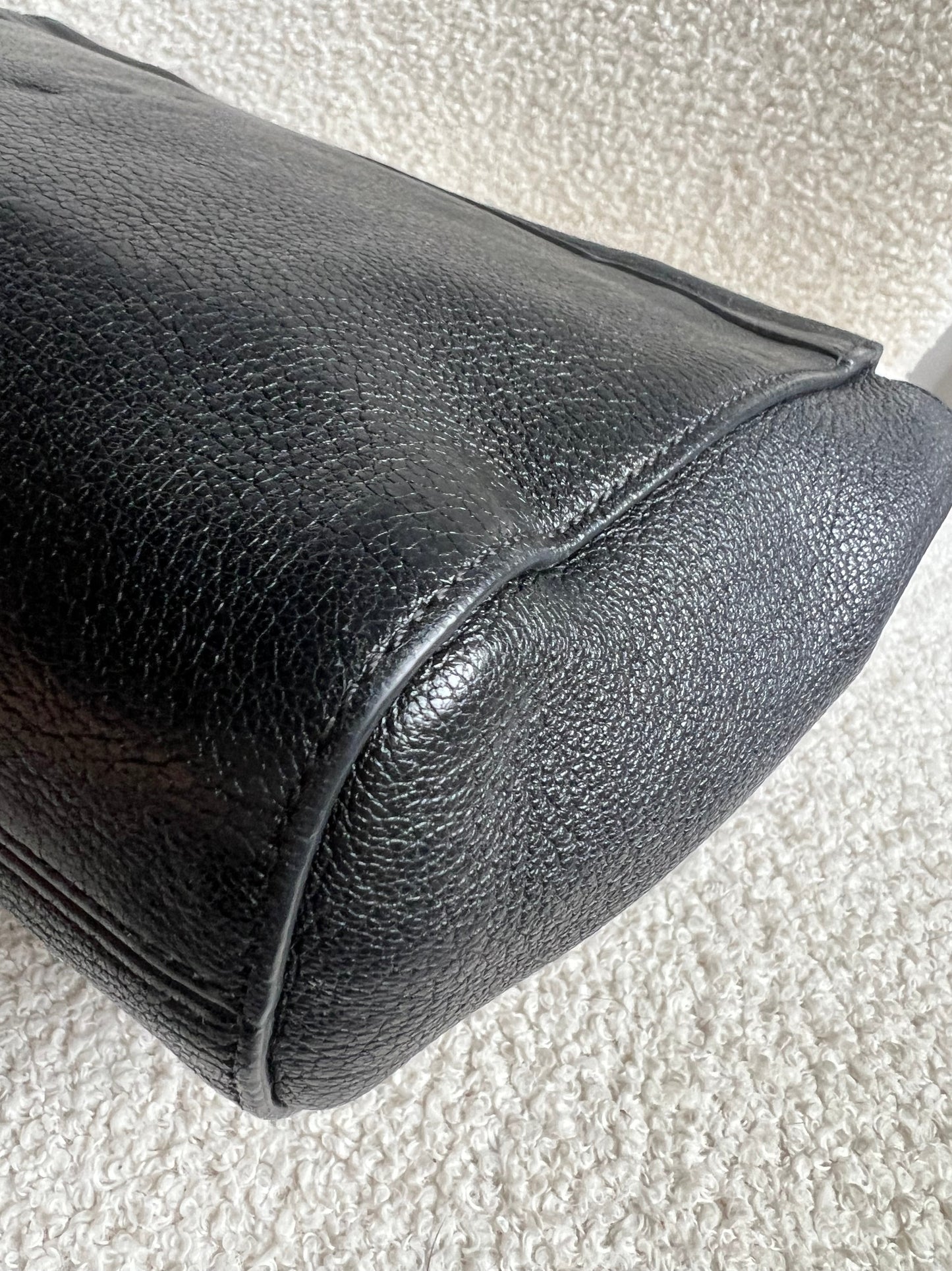 Mulberry Black Medium Lily with Silver Hardware (RRP £1095)
