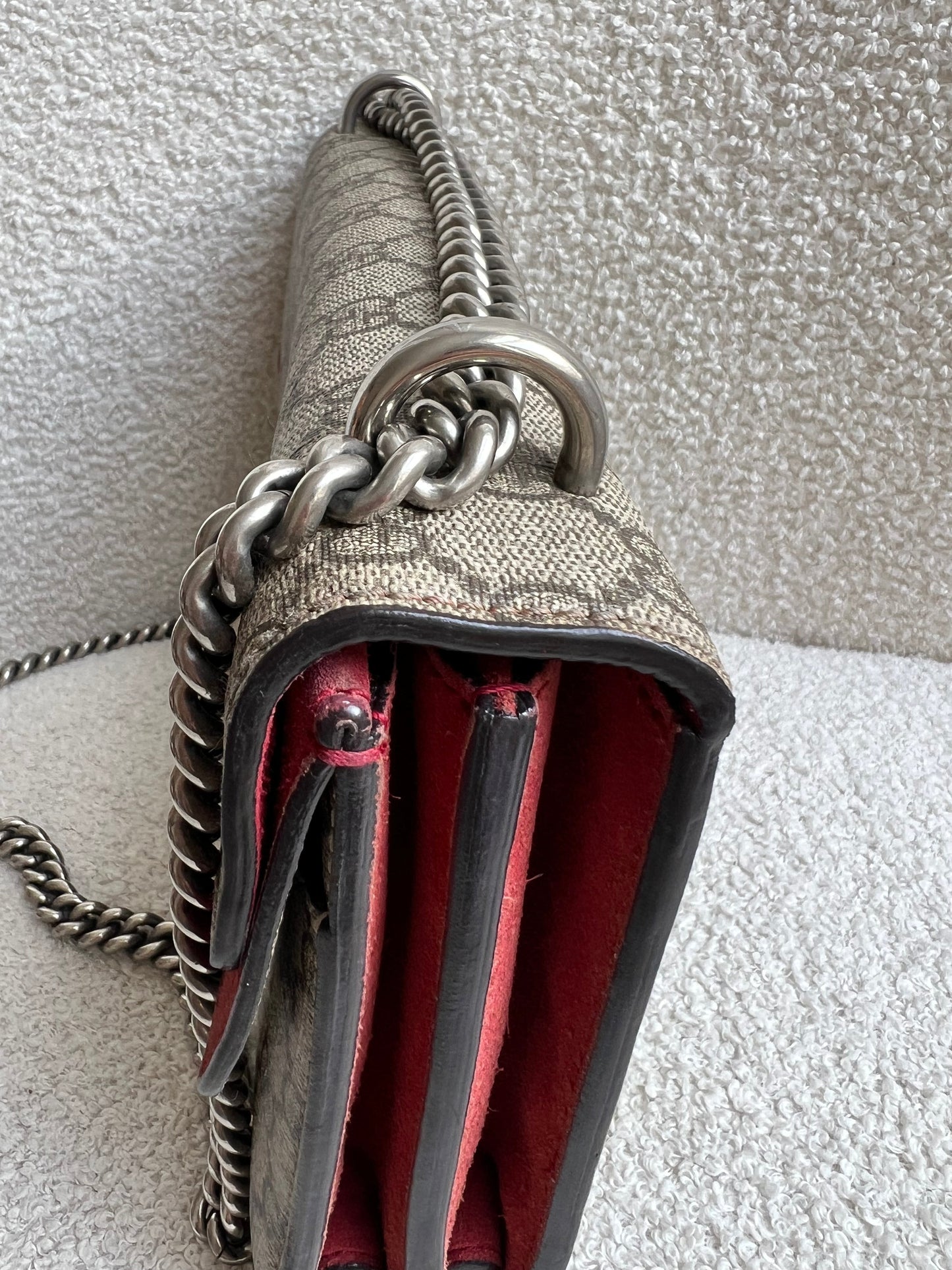 Gucci Dionysus GG Supreme Small Shoulder Bag (RRP £2,220)