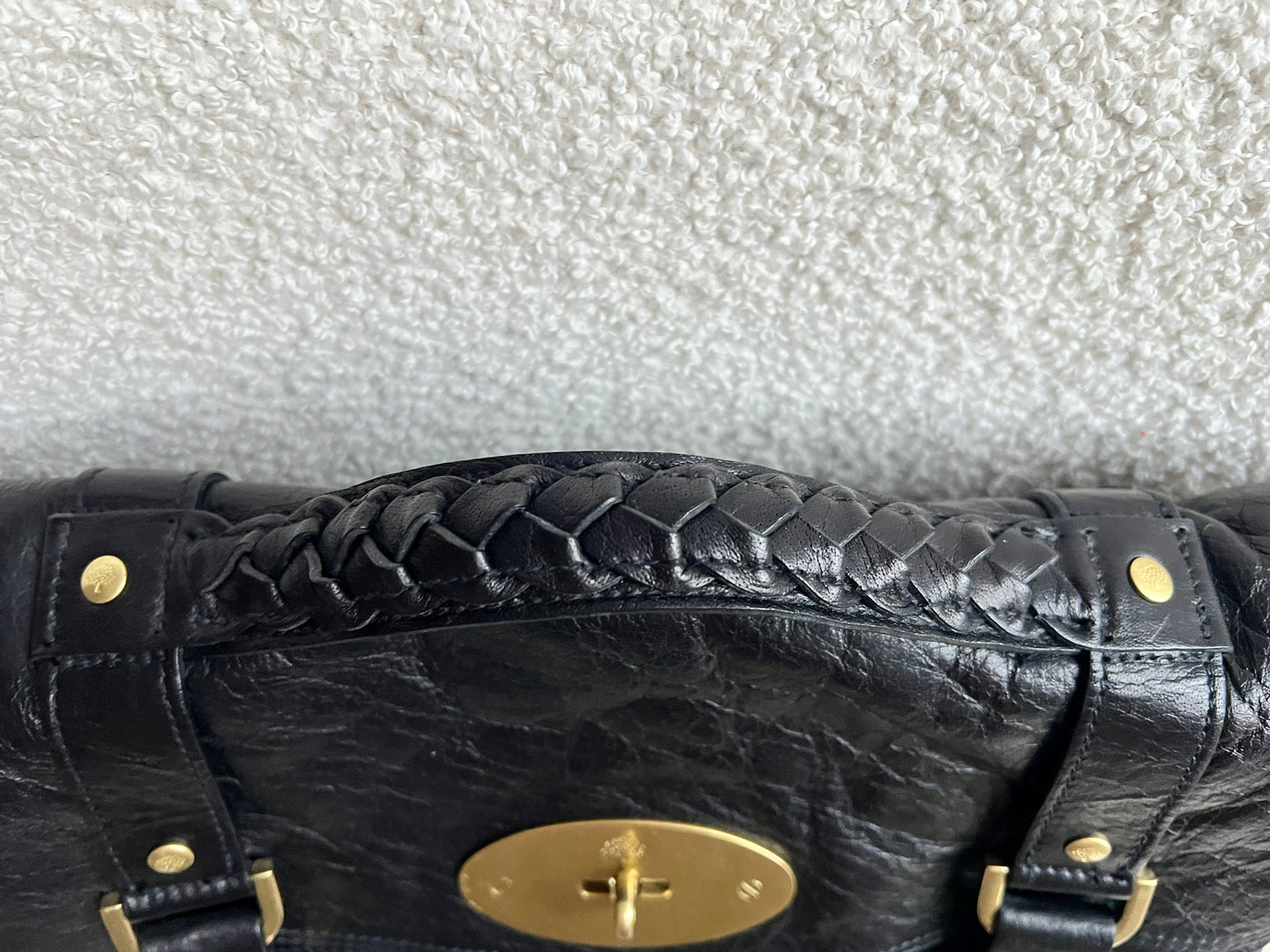 Mulberry Black Regular Alexa (RRP £1100)