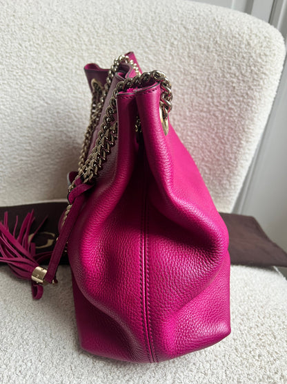 Gucci Pink Soho Chain Tote (RRP £1350)
