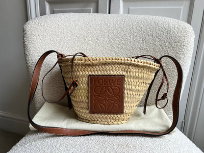 Loewe Drawstring bucket basket bag (RRP £450)