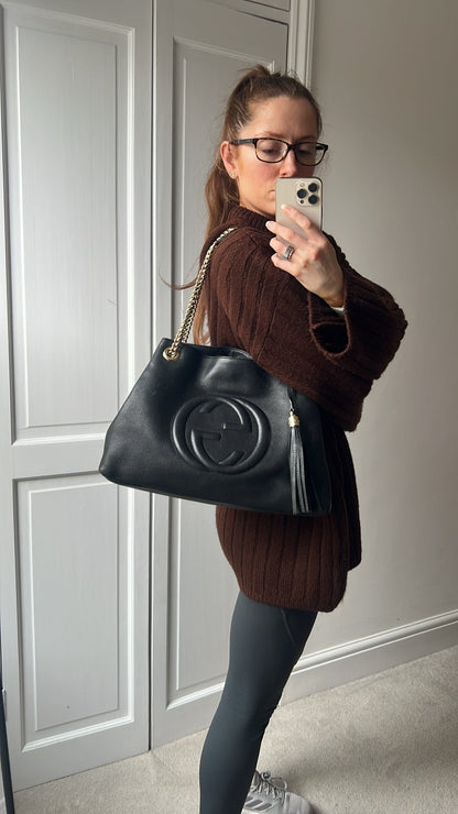 Gucci Black Soho Chain Tote (RRP £1350)