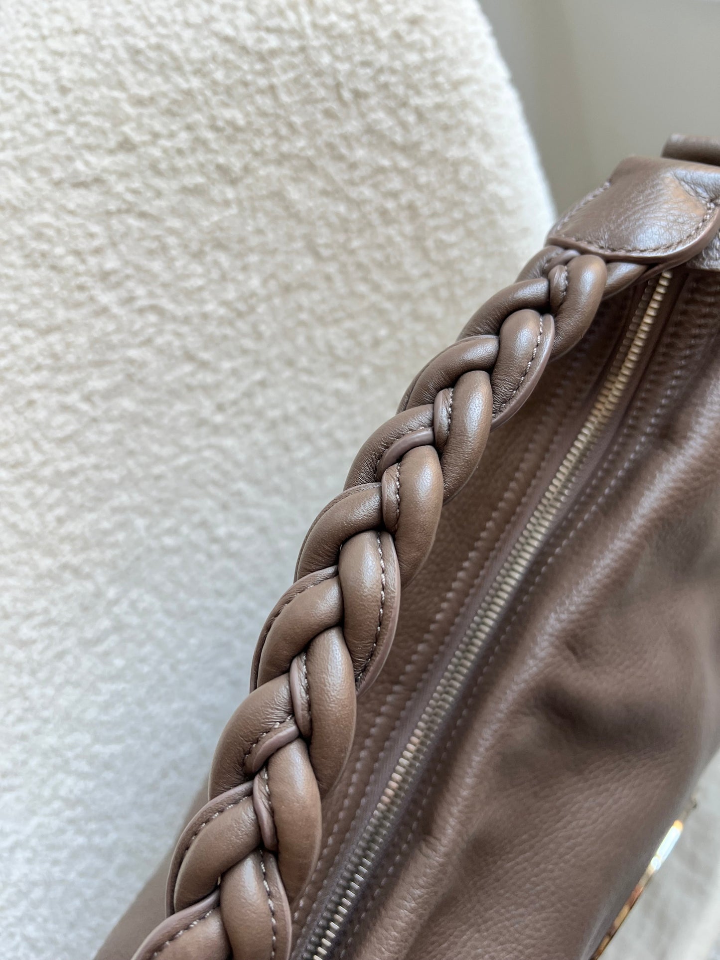 Mulberry Taupe Daria Hobo (RRP £795)