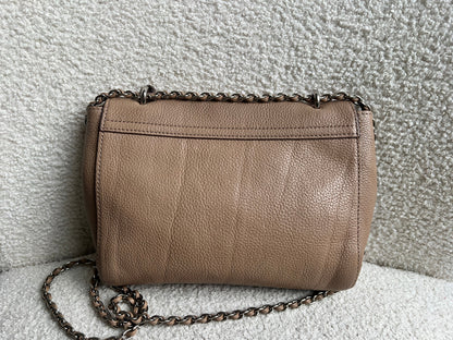 Mulberry Mushroom Grey Regular Lily with Silver Hardware (RRP £995)