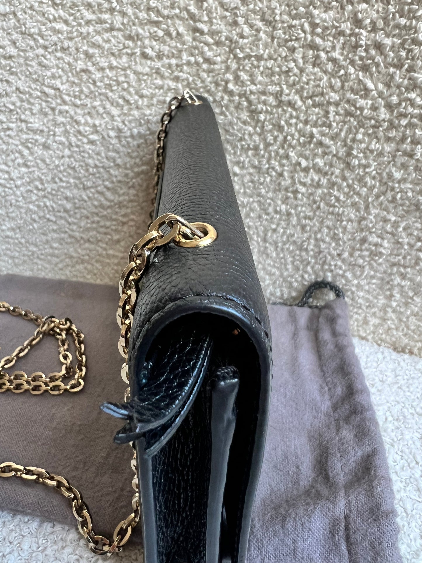 Mulberry Black Bayswater Clutch (RRP £495)