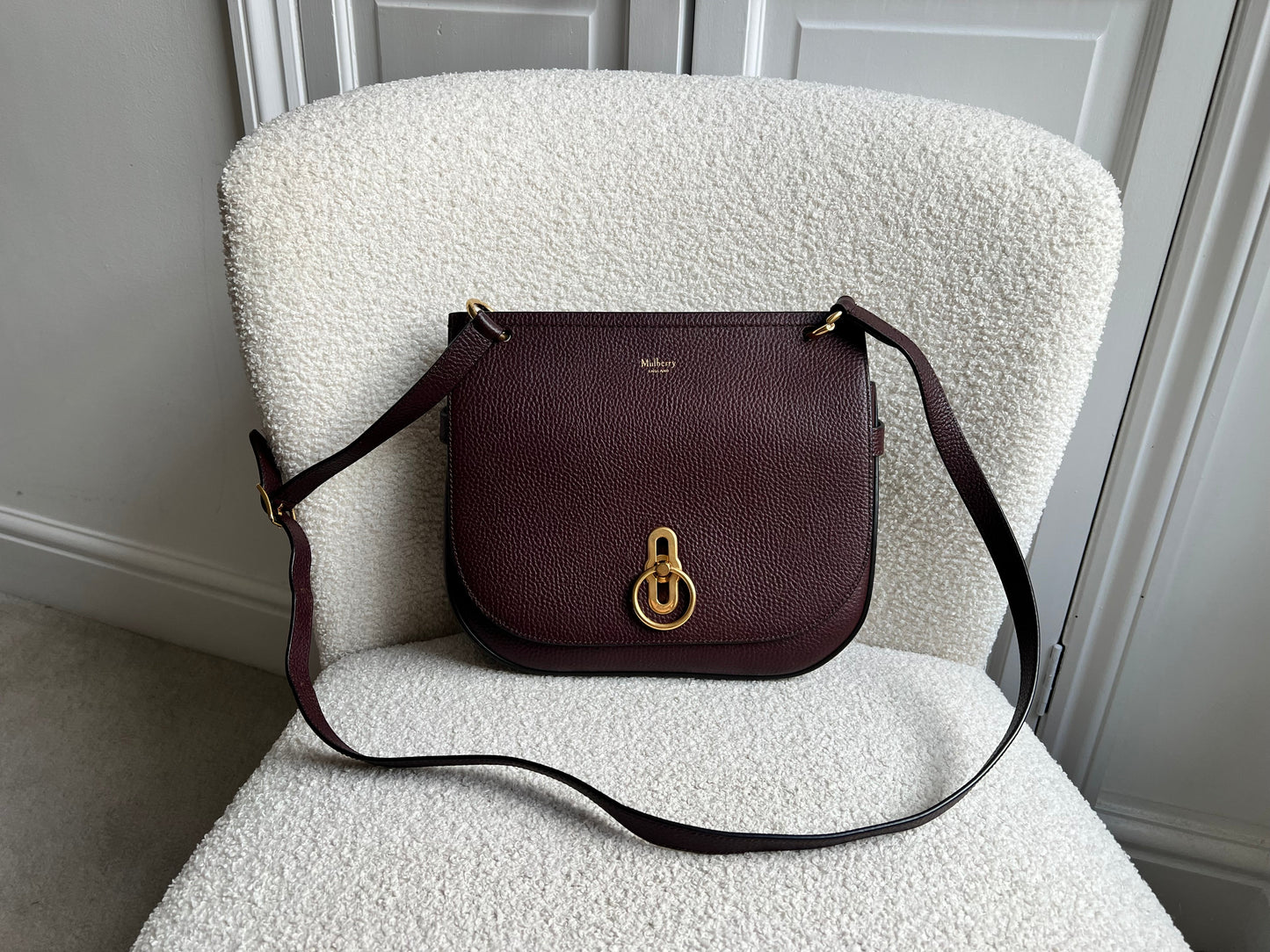 Mulberry Oxblood Amberley Satchel (RRP £1,195)