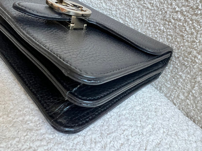 Gucci Interlocking GG Black Small Shoulder Bag
