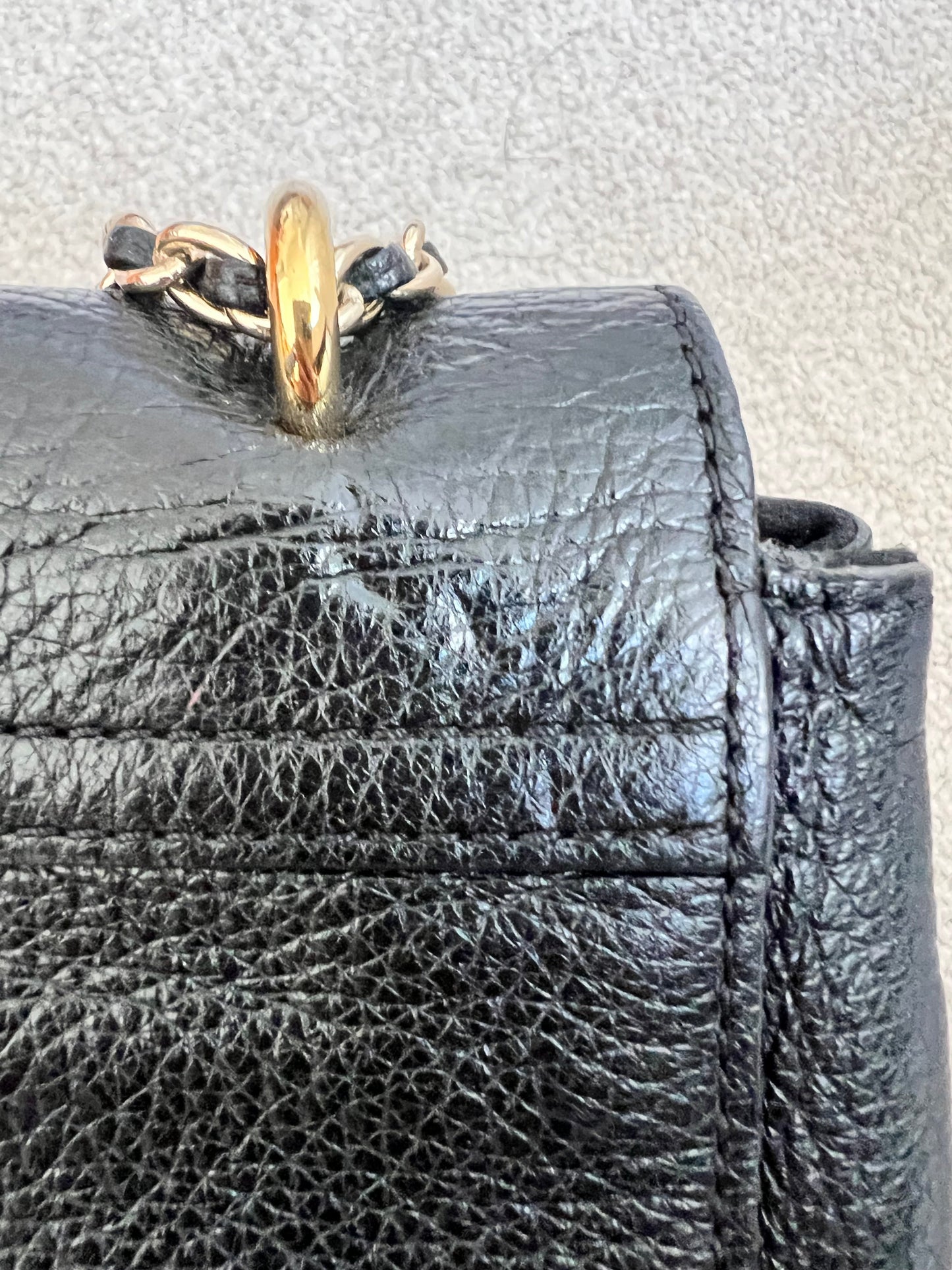 Mulberry Black Regular Lily with Gold Hardware (RRP £995)