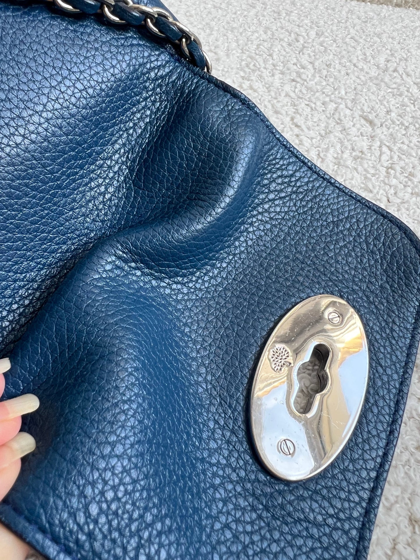 Mulberry Sea Blue Mini Lily