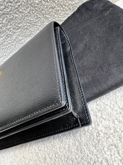 Yves Saint Laurent (YSL) Black Kate Clutch (RRP £1,190)