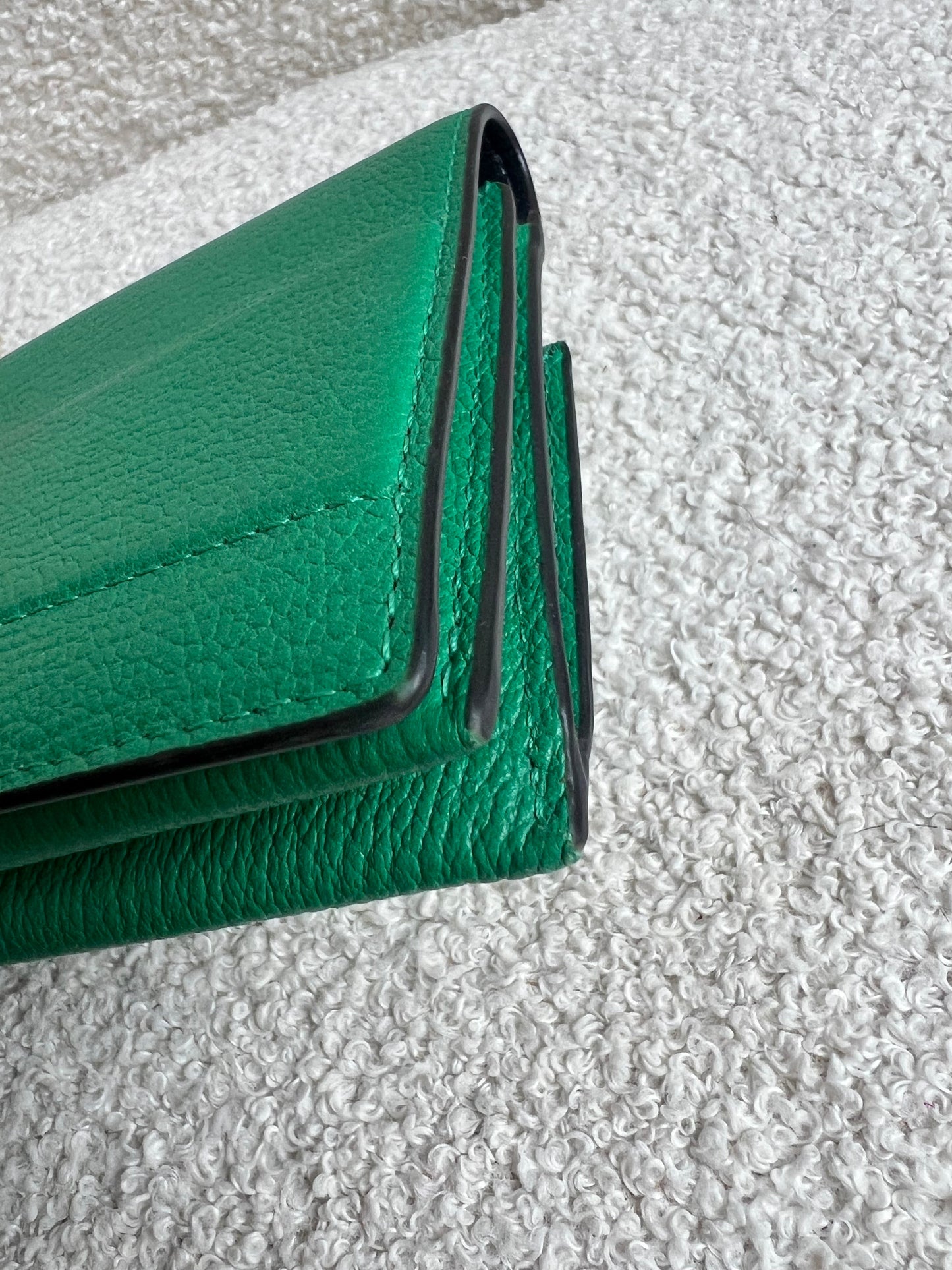 Mulberry Green Sadie Continental Wallet