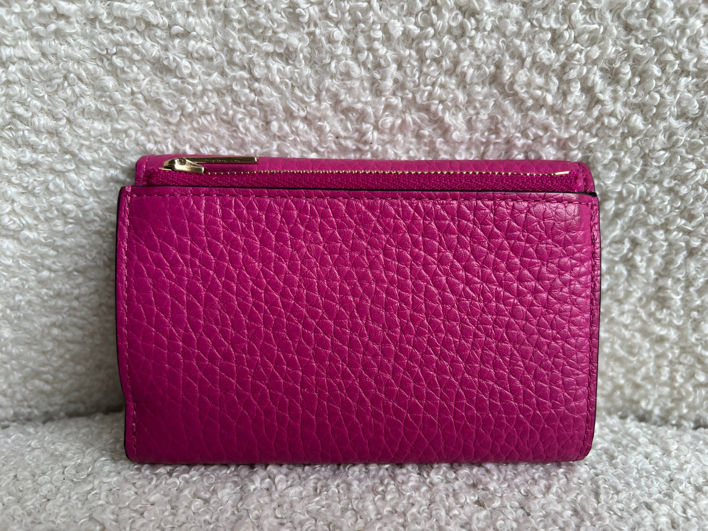 Mulberry Pink Darley Folded Multi Card Wallet (RRP £265)