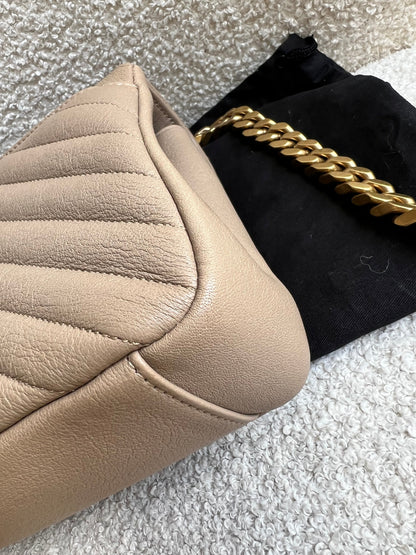 Yves Saint Laurent (YSL) Beige Medium College (£2000)