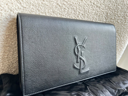 Yves Saint Laurent (YSL) Black Belle de Jour Clutch
