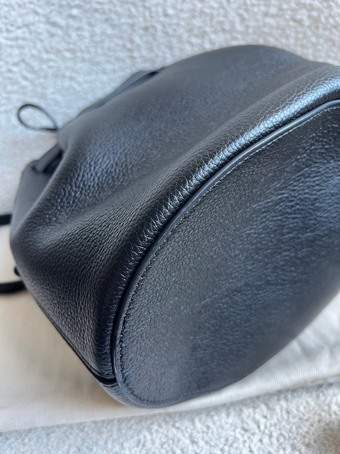 Mulberry Black Abbey Bucket Bag (RRP £695)