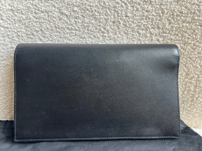 Yves Saint Laurent (YSL) Black Kate Clutch (RRP £1,190)