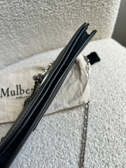 Mulberry Midnight Bayswater Clutch (RRP £495)