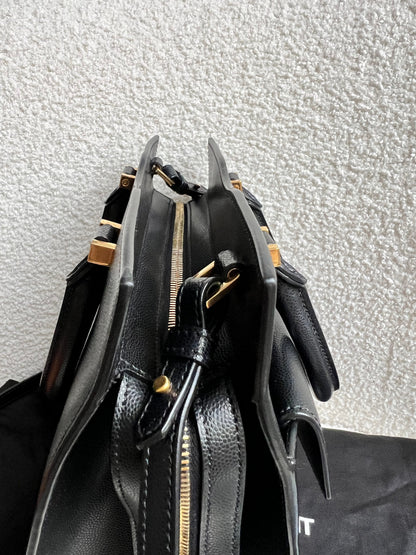 Yves Saint Laurent (YSL) Small Black Uptown Tote Shoulder Bag (RRP £1650)
