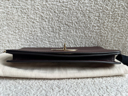 Mulberry Oxblood Bayswater Clutch (RRP £495)