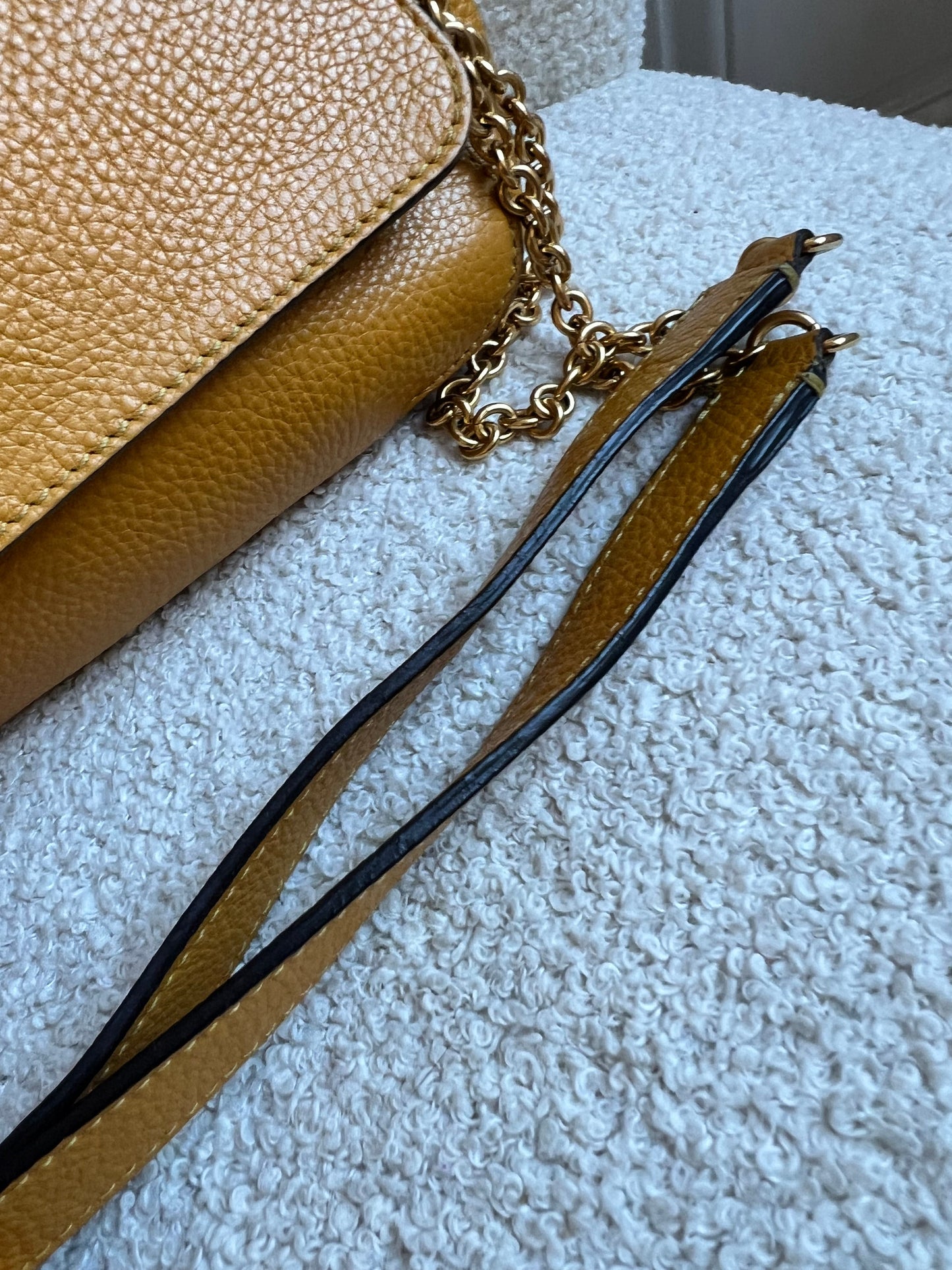 Mulberry Deep Amber Marloes Satchel (RRP £1095)