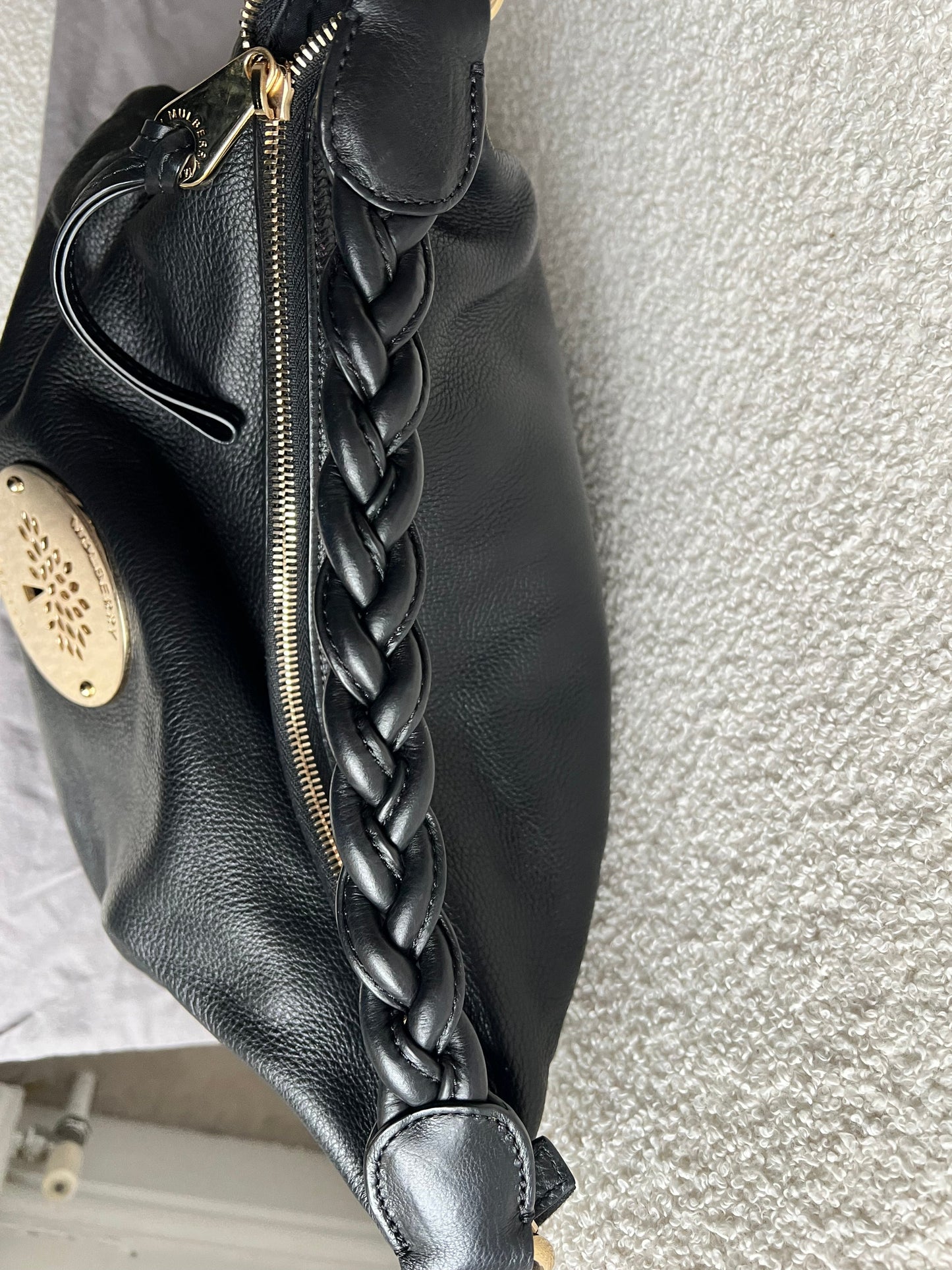Mulberry Black Daria Hobo (RRP £795)