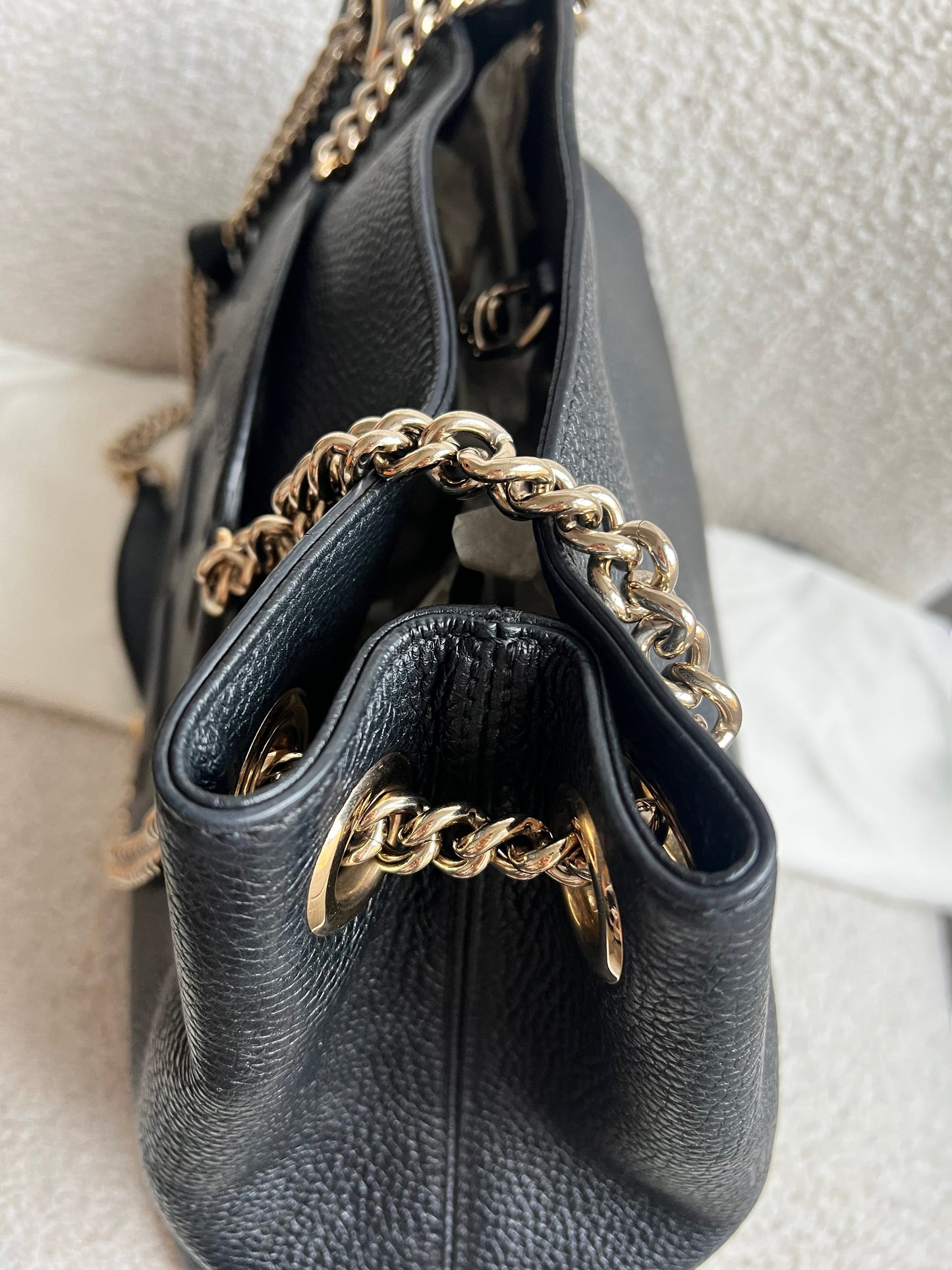 Gucci Black Soho Chain Tote (RRP £1350)