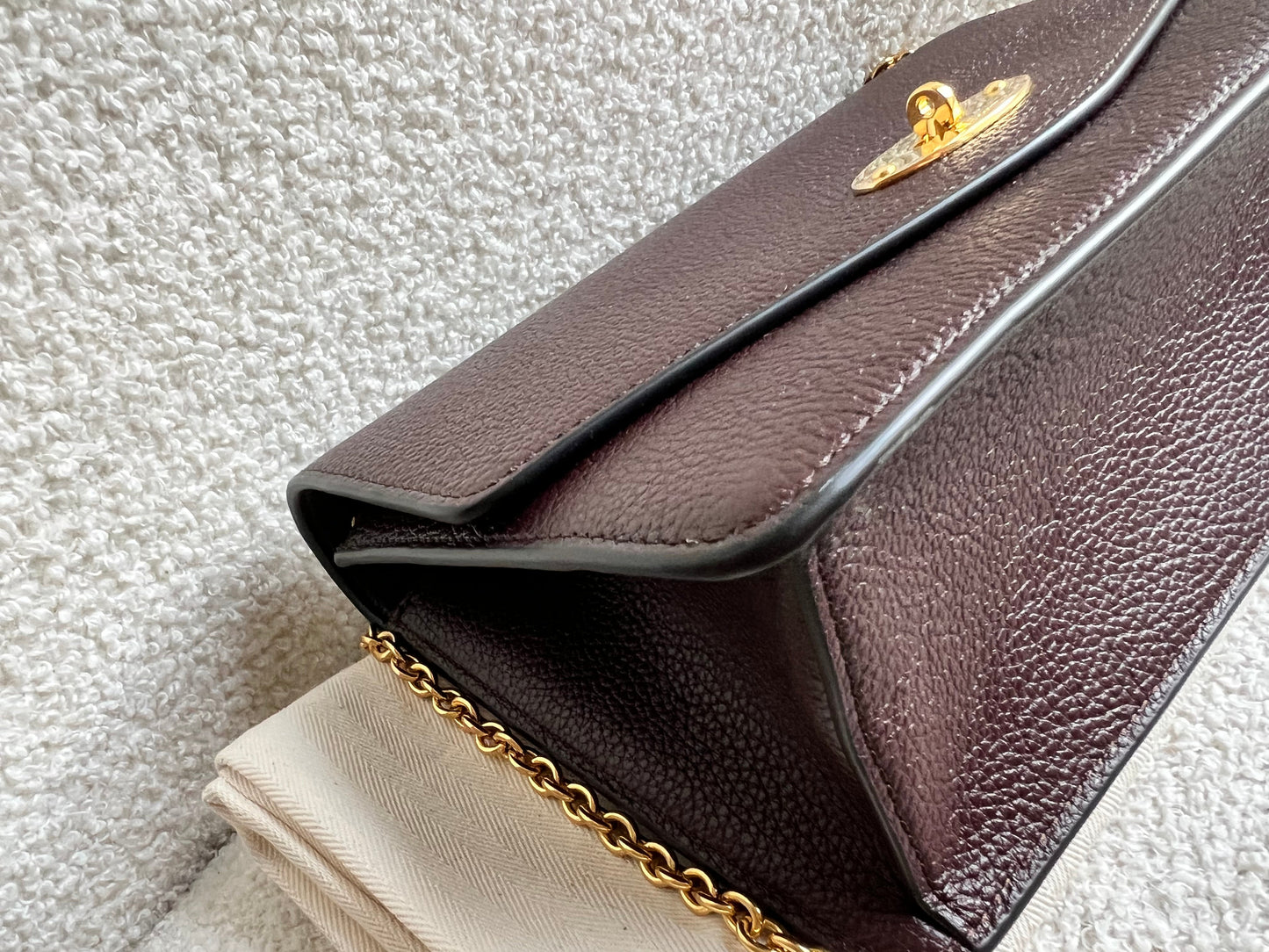Mulberry Oxblood Medium Darley Shoulder Bag (RRP £695)