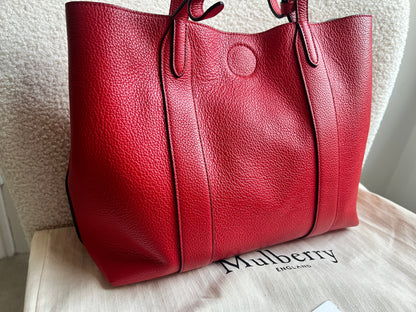 Mulberry Small Ruby Red Bayswater Tote (RRP £795)