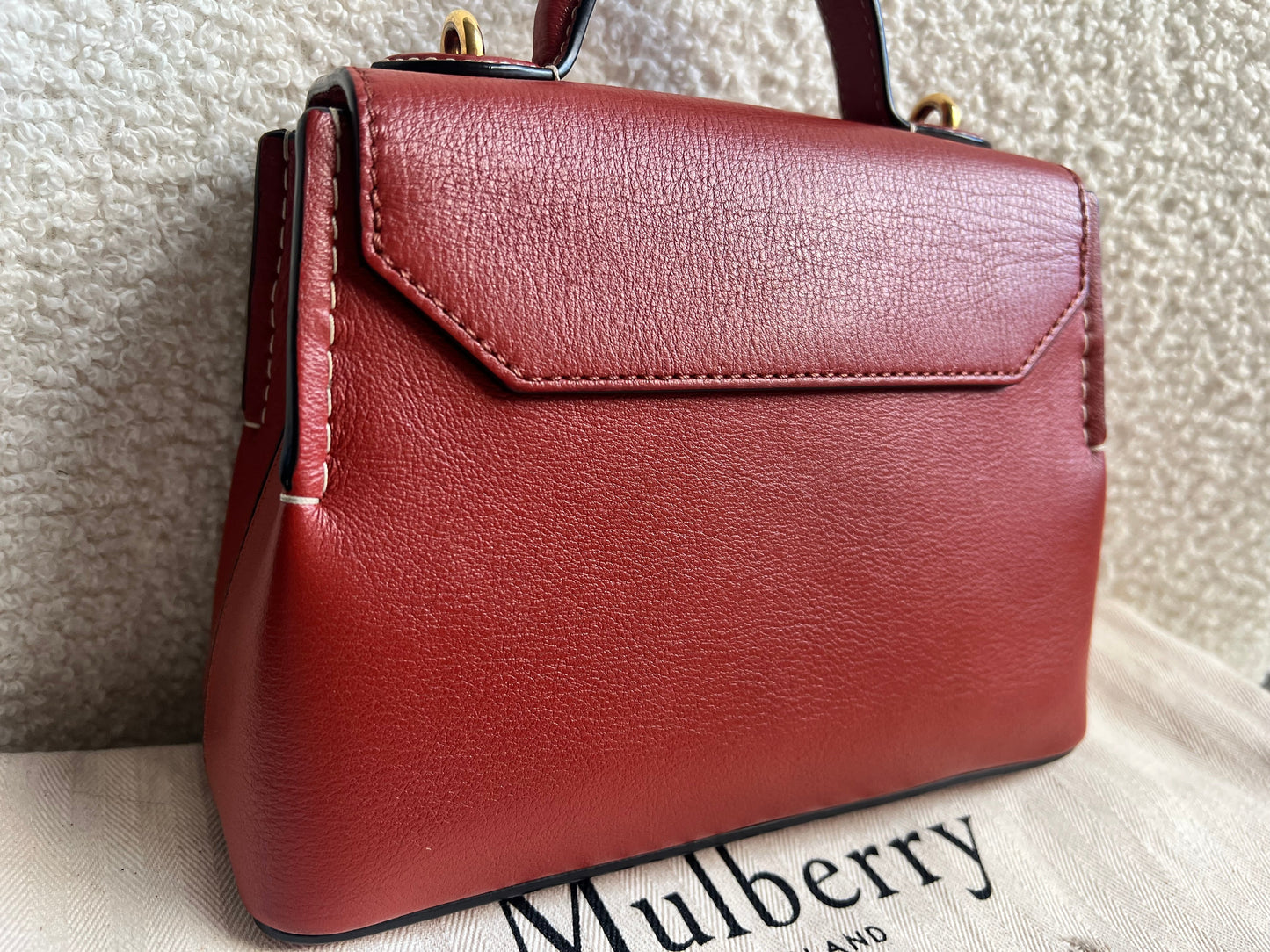 Mulberry Rust Micro Seaton (RRP £795)