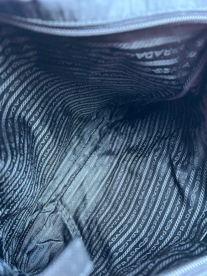 Prada Tessuto Nylon Black Messenger Bag