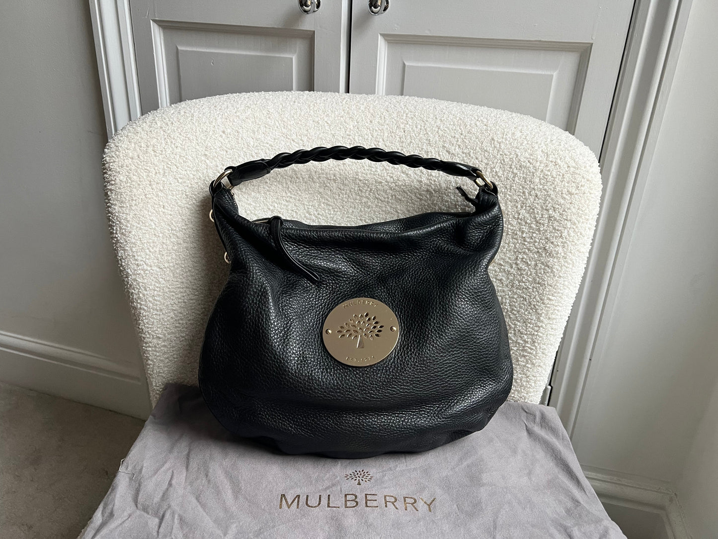 Mulberry Black Daria Hobo (RRP £795)