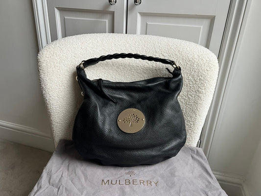 Mulberry Black Daria Hobo (RRP £795)