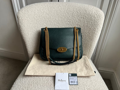 Mulberry Green Darley Shoulder Bag (RRP £1095)