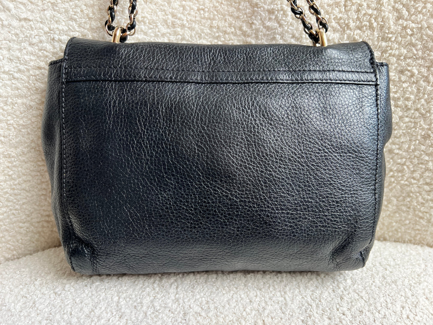 Mulberry Black Regular Lily with Gold Hardware