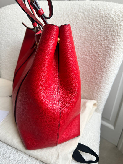 Mulberry Small Ruby Red Bayswater Tote (RRP £795)