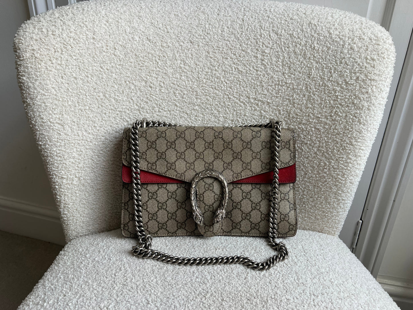 Gucci Dionysus GG Supreme Small Shoulder Bag (RRP £2,220)