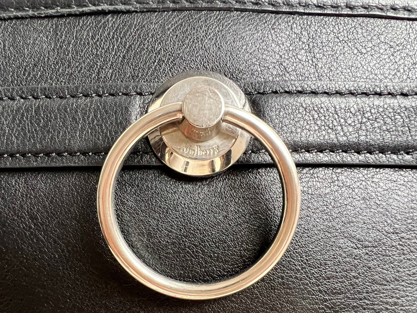 Mulberry Black Brockwell Satchel (RRP £895)