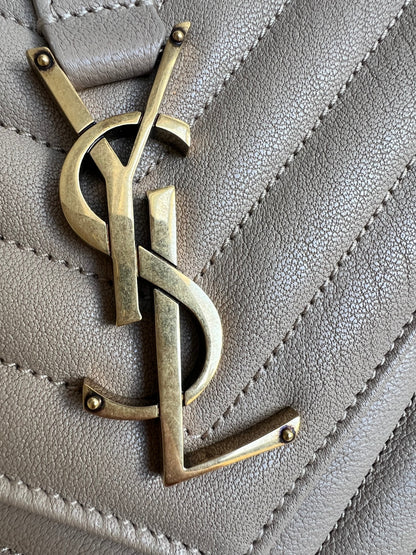 Yves Saint Laurent (YSL) Beige Medium College (£2000)