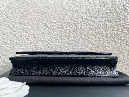 Chanel Black Caviar Wallet on Chain (RRP £2,930)