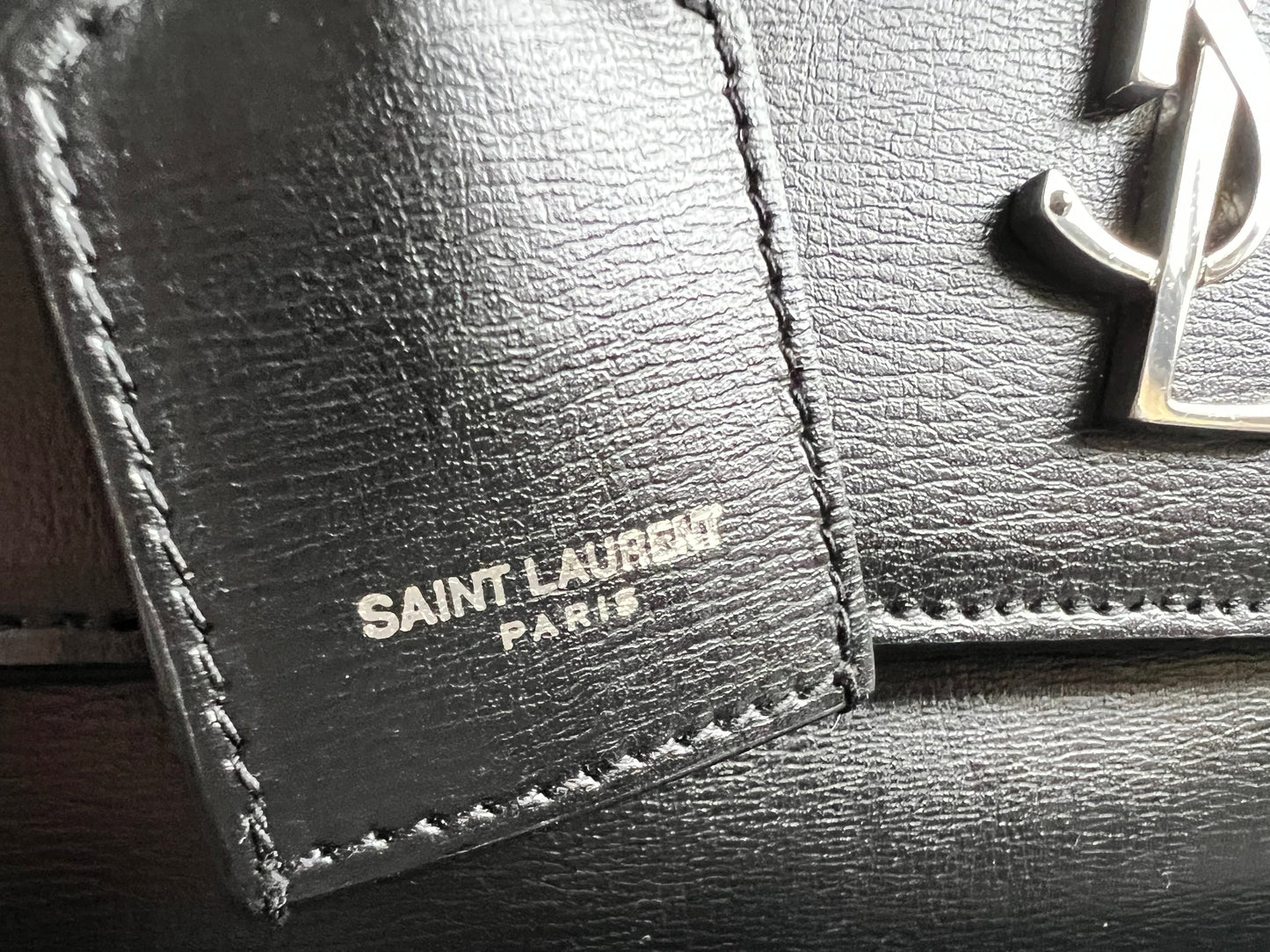 Yves Saint Laurent (YSL) Black Medium Sunset with Silver Hardware (RRP £1,950)