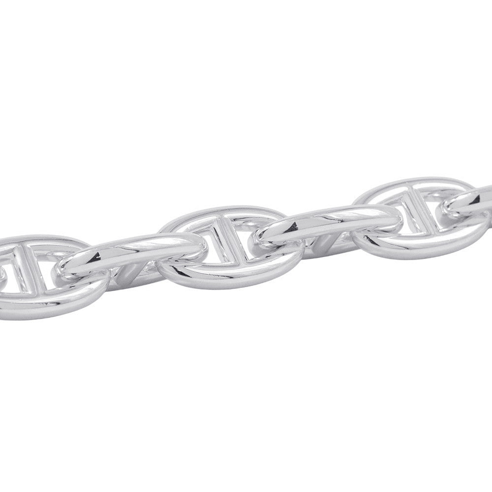 HERMES Chaine d'Ancre Bracelet 11 frames Size GM SV925